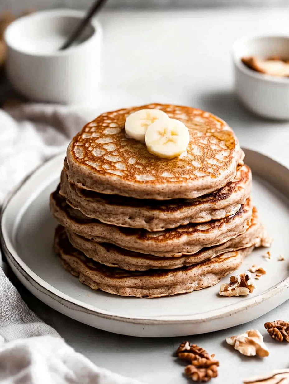 Healthy whole grain pancakes