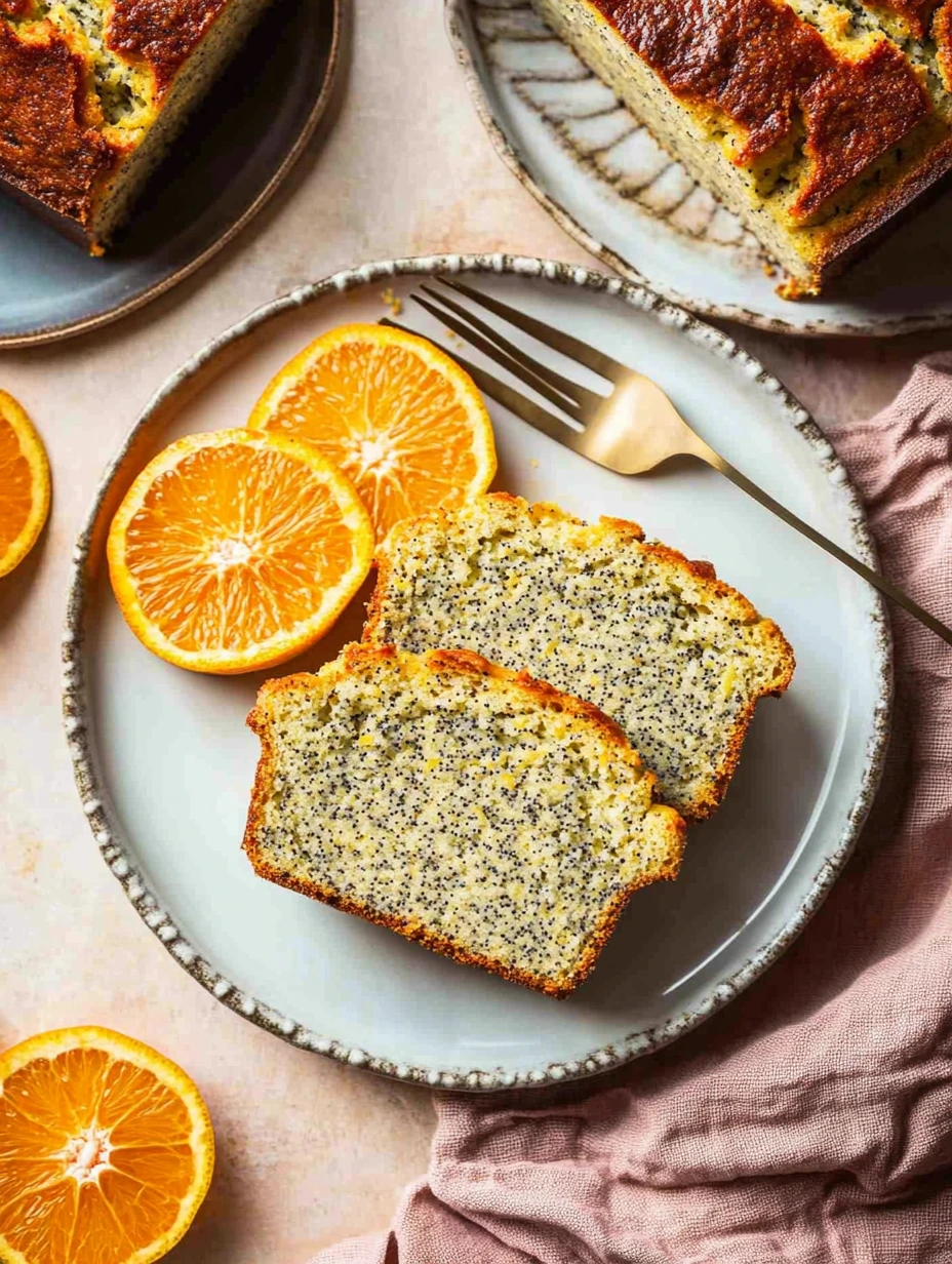 Yogurt and poppy seed loaf (1 slice)