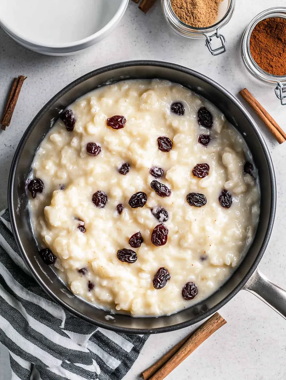 Traditional sweet rice pudding