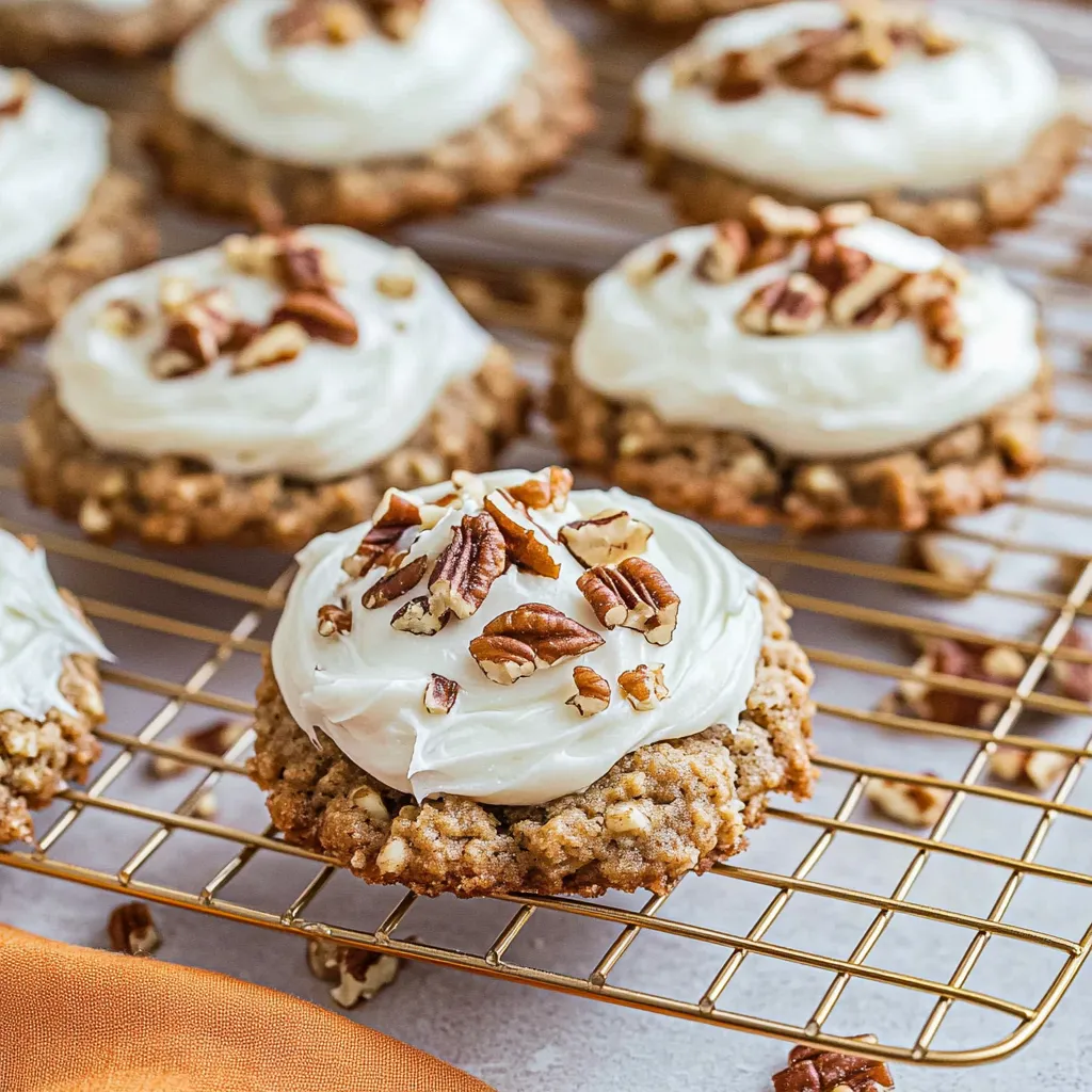 Soft carrot cookies