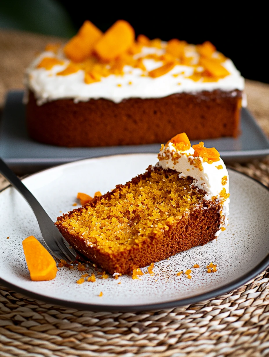 Tasty carrot cake