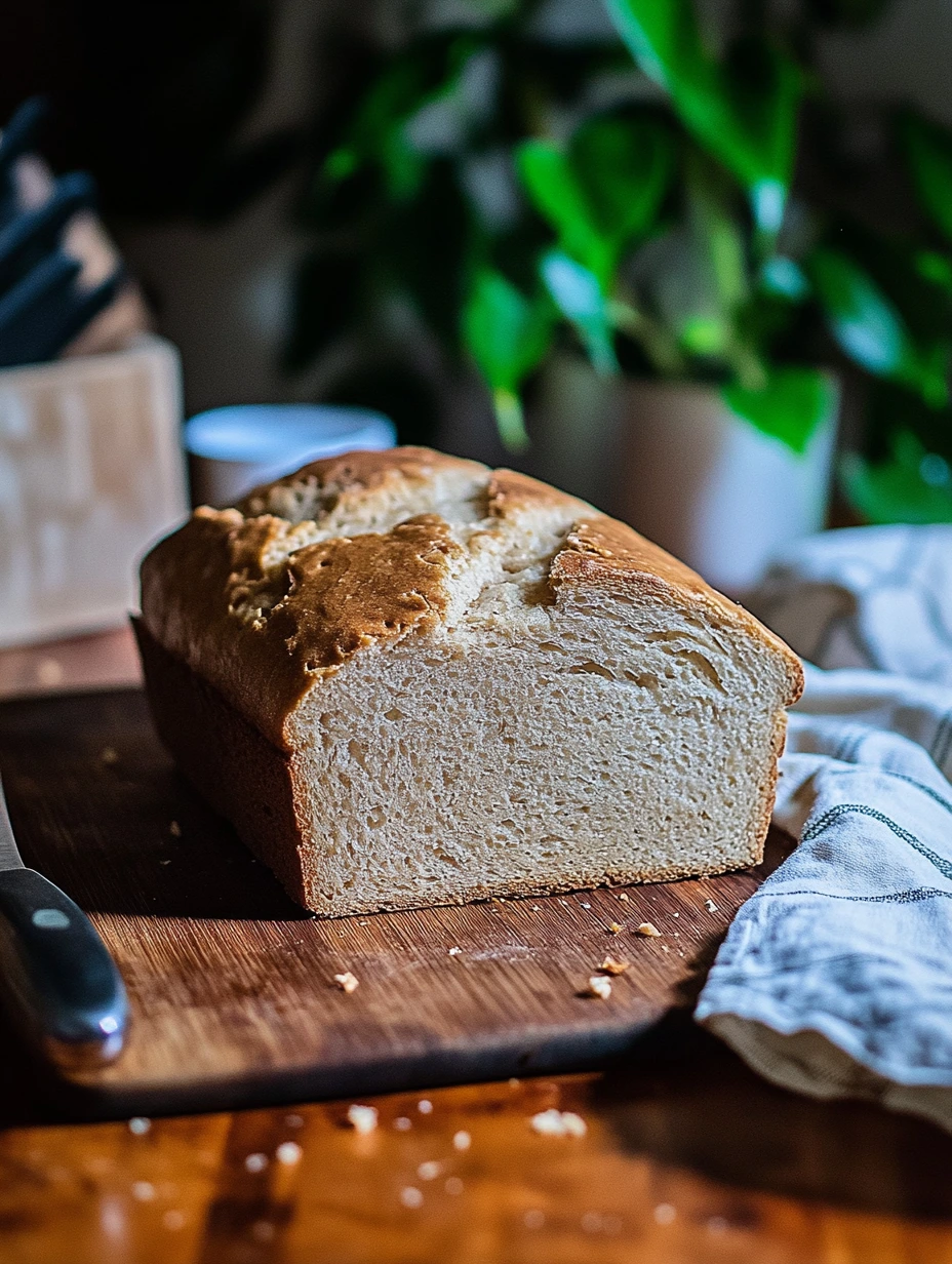 Homemade sandwich bread preparation