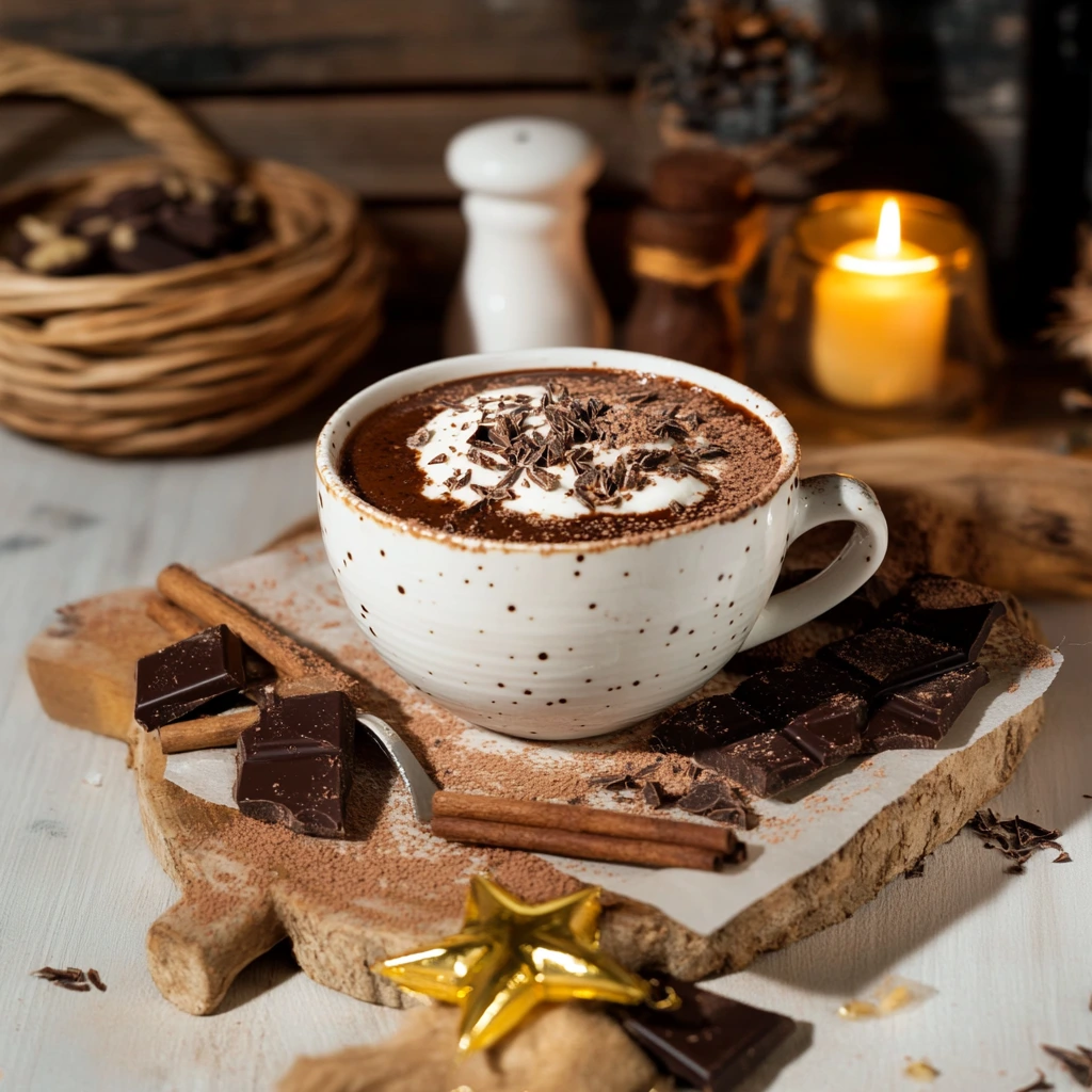Rich homemade hot chocolate