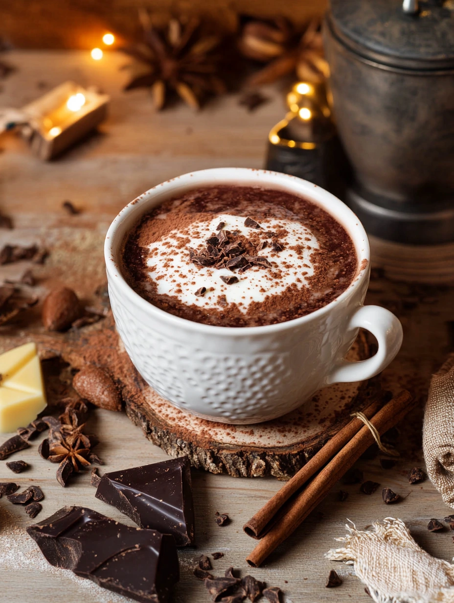 Homemade hot chocolate