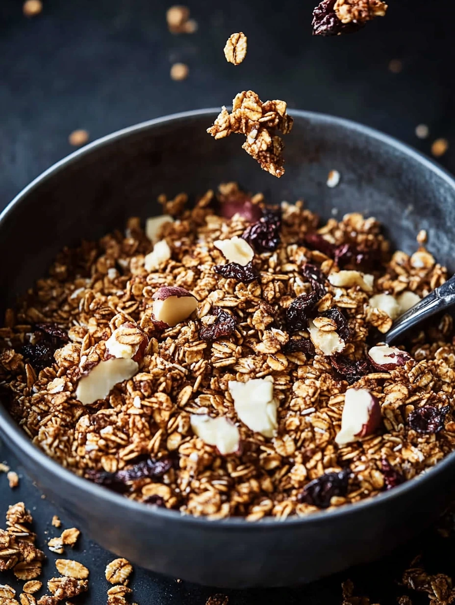 Gingerbread Granola, breakfast to start your day right
