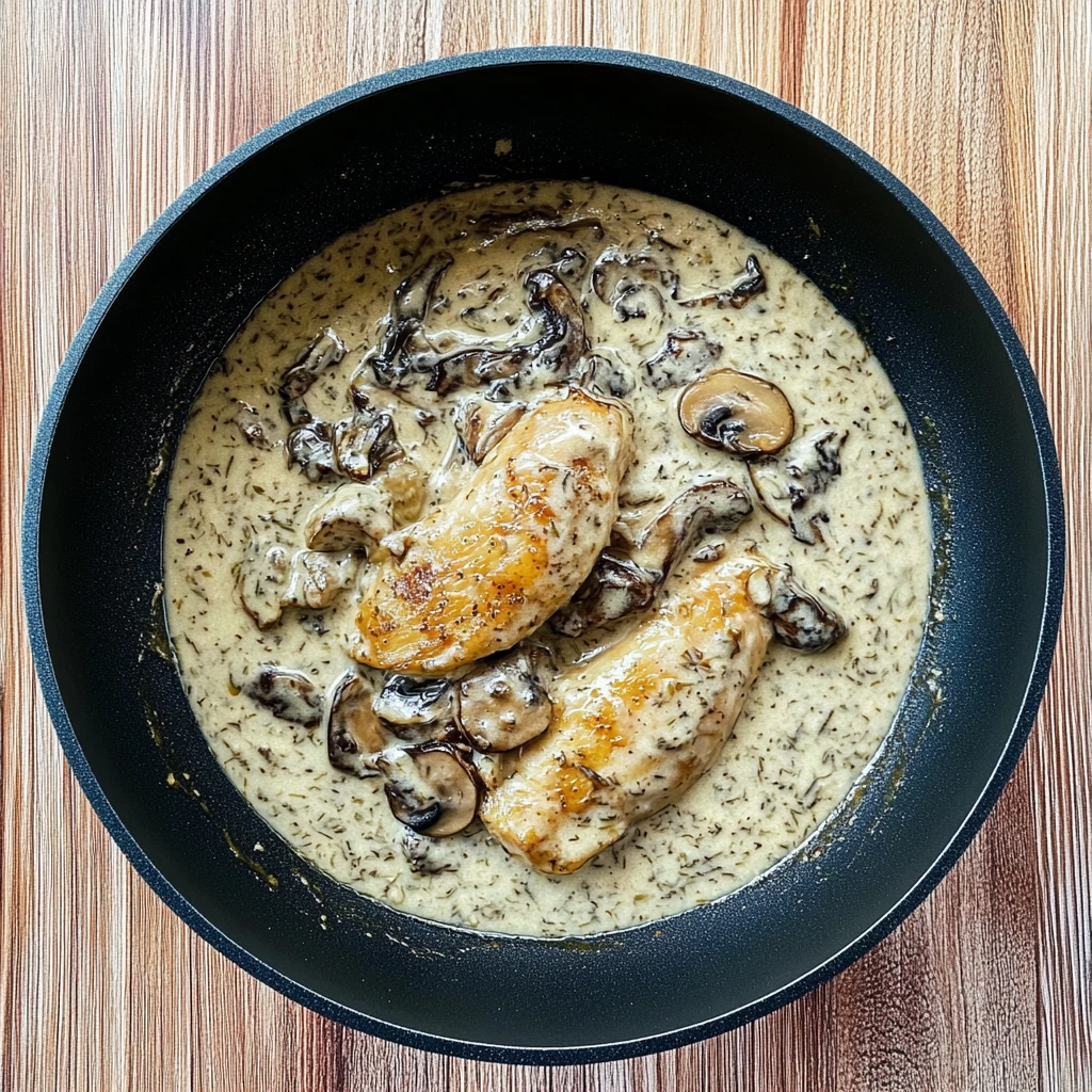Creamy Mustard Chicken with Mushrooms