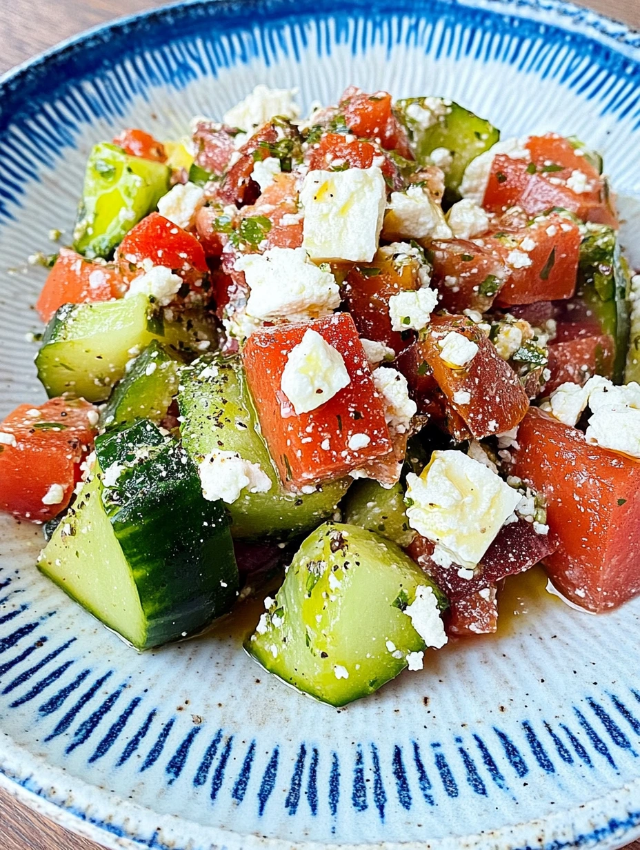 Greek salad, Mediterranean recipe