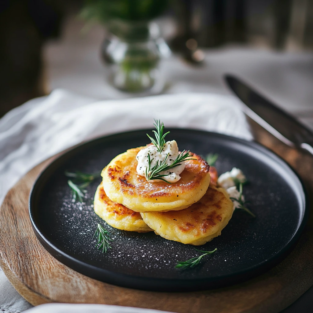Potato blinis
