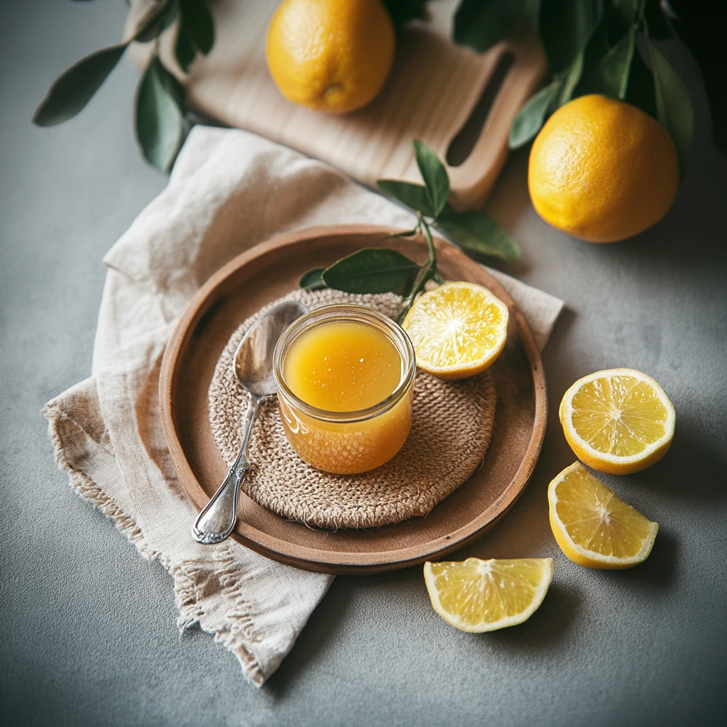 Lemon and bergamot jam