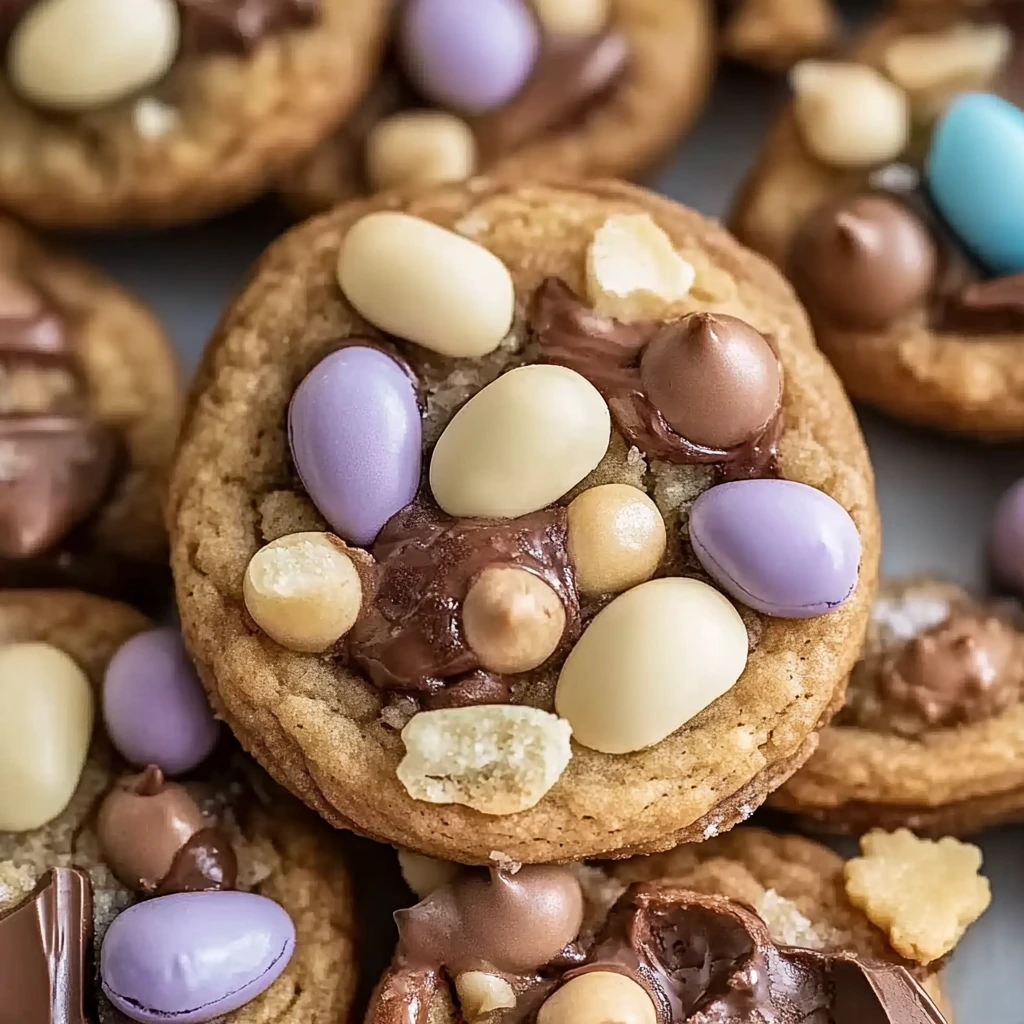 Festive Chocolate Cookies for Easter