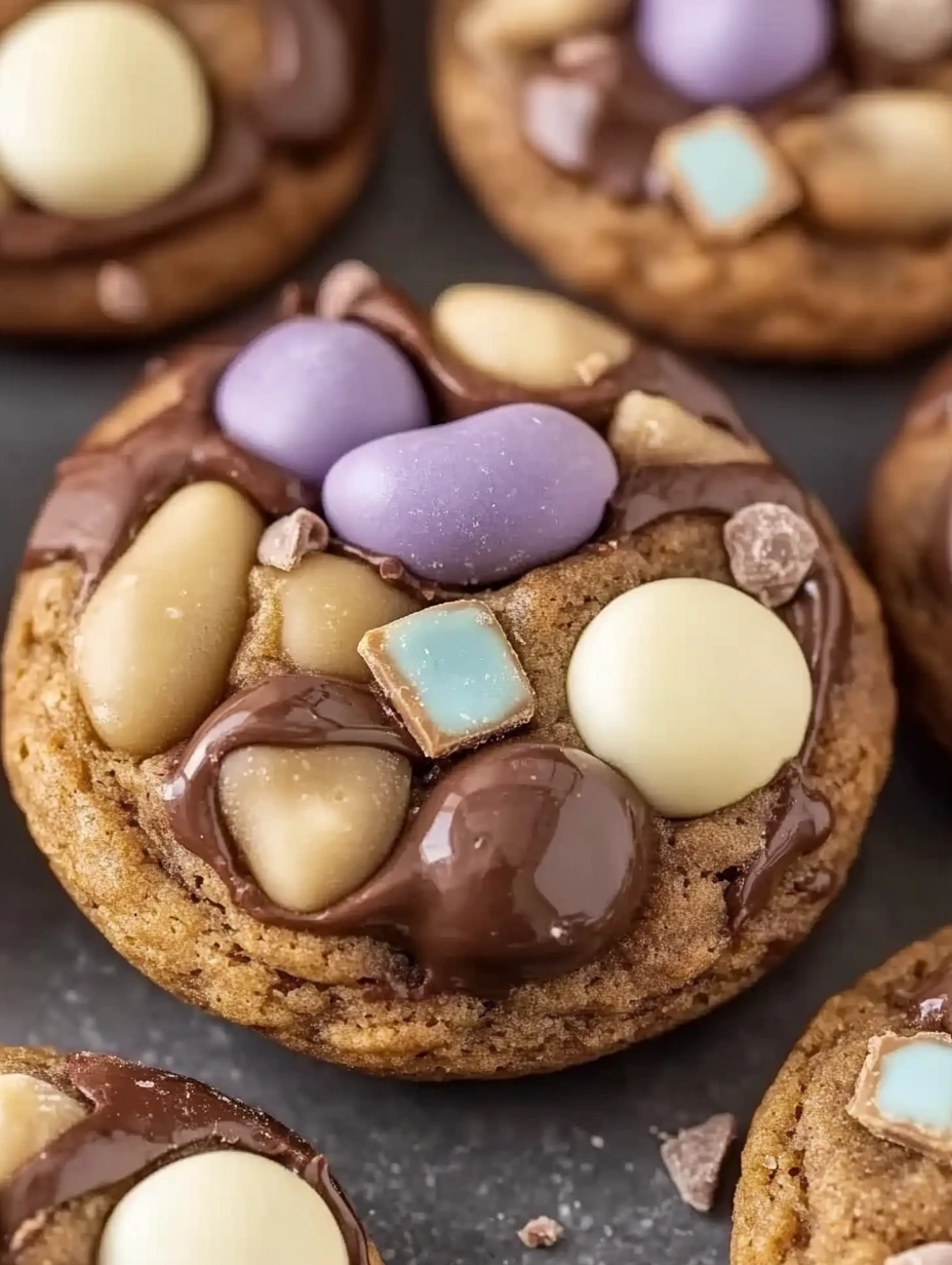 Easter chocolate cookies for your kids