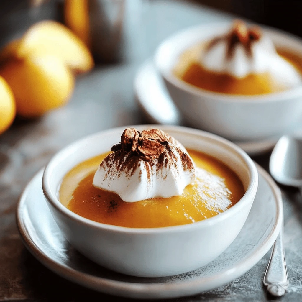 Vegan Pumpkin Pudding