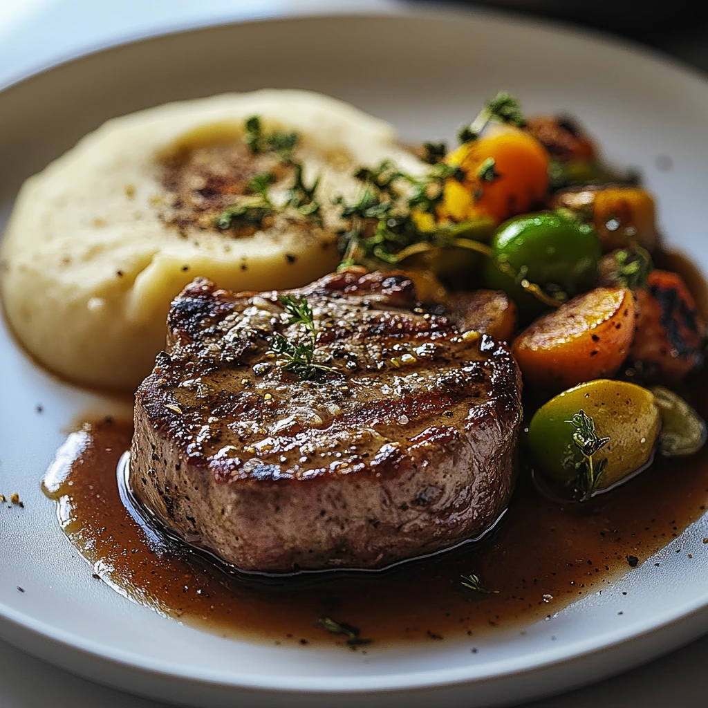 Peppered Steak