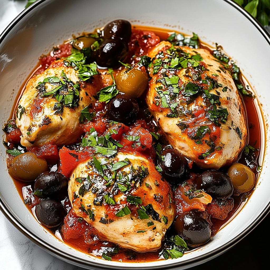 Chicken Puttanesca