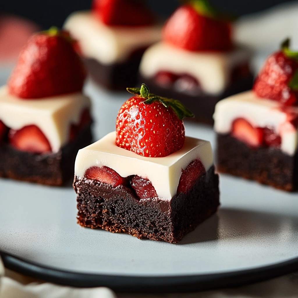 Chocolate Strawberry Bites