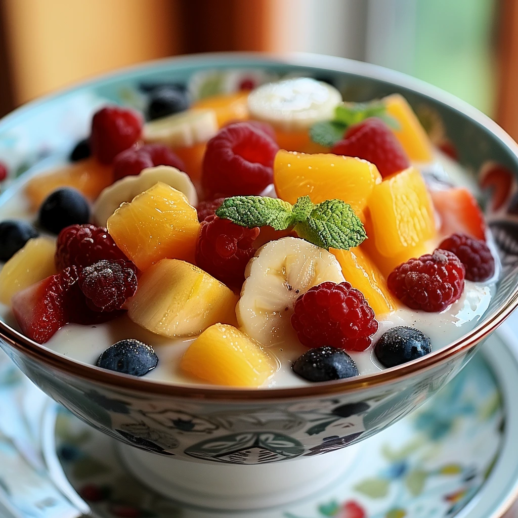 Fancy fruit bowl mix