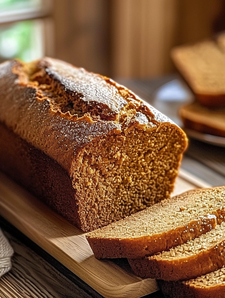 Homemade spiced honey bread
