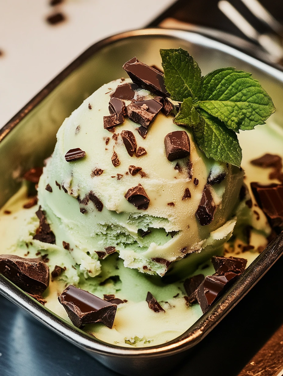 Mint Chocolate Ice Cream