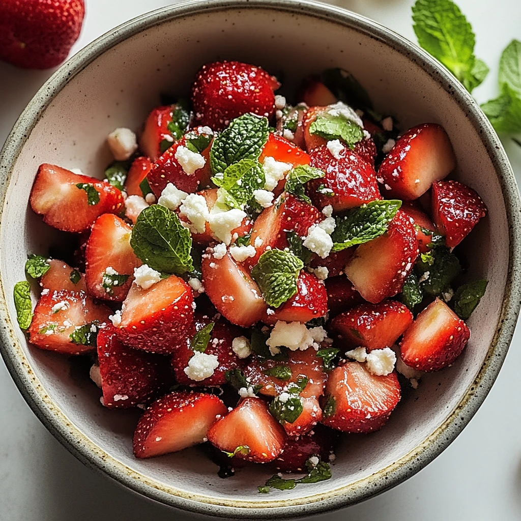 Moroccan Strawberry Salad