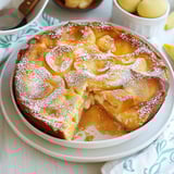 Apricot almond bake