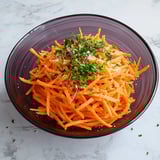 Fresh carrot salad