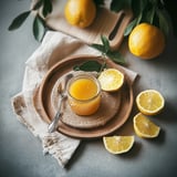 Lemon and bergamot jam