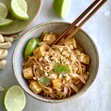 Tofu Pad Thai with Creamy Peanut Sauce