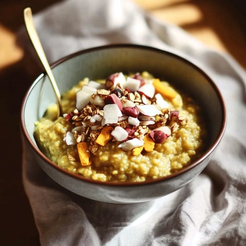 Ayurvedic porridge for a warm and balanced breakfast
