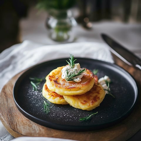 Potato blinis