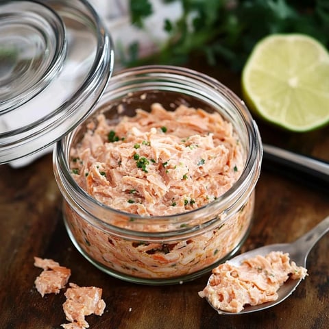 Quick homemade smoked salmon spread
